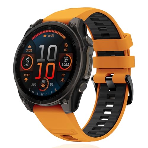AnnTec For Garmin quatix 8 / Tactix 8 47mm / Garmin Forerunner 970 / Forerunner 965 / Fenix 8 / 7 / E 47mm / Approach S70 47 mm 