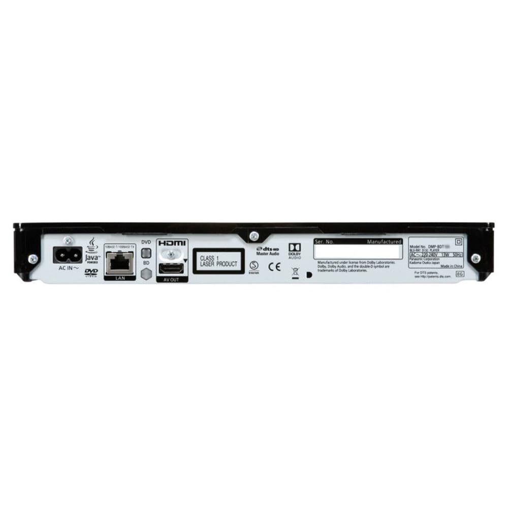 MULTIREGION Blu-ray Player Compatible with Panasonic DMP-BDT180EB