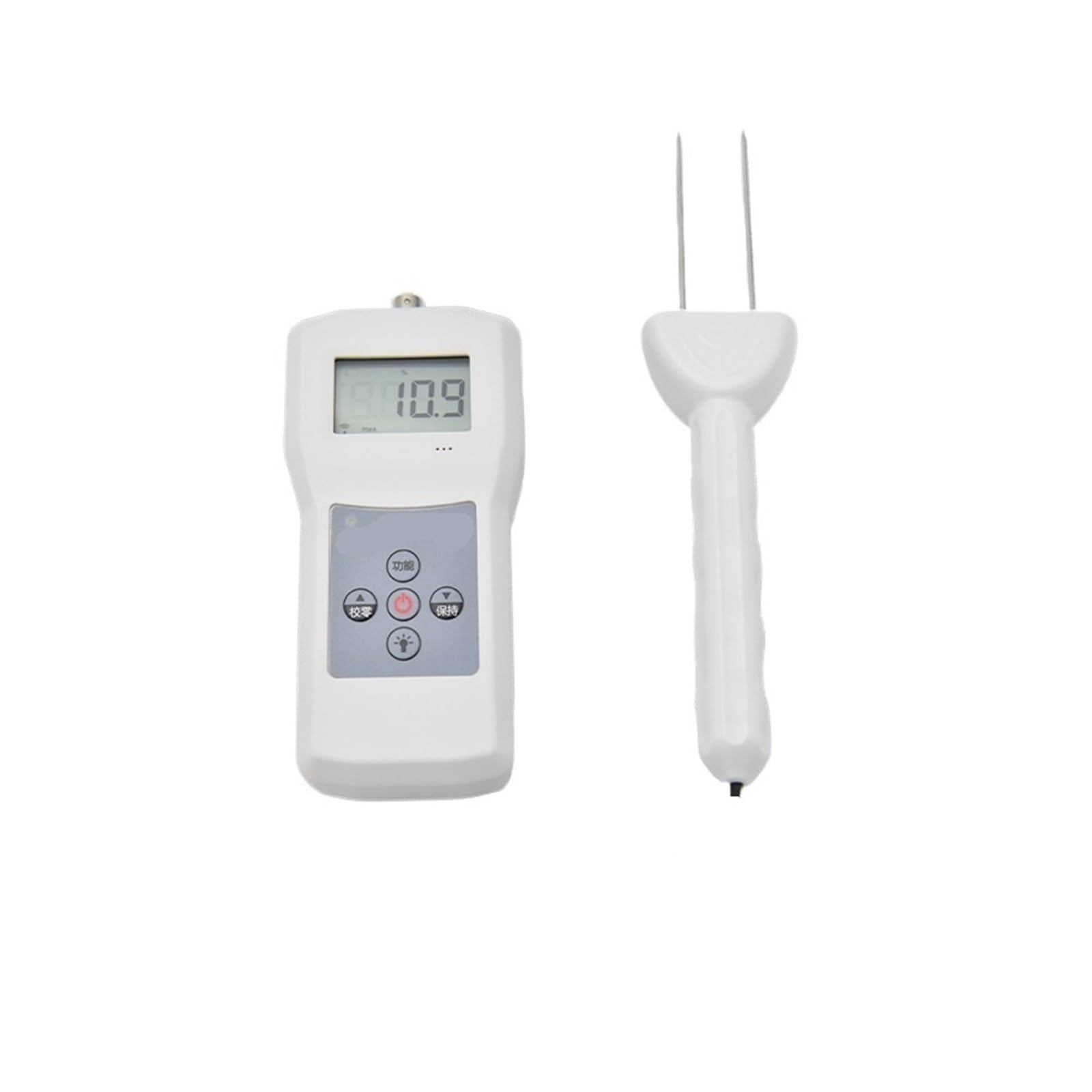 CVFRDD Moisture Meter Portable Cotton Material Moisture Meter, Wool Yarn, Cone, Measuring Range 5-35%