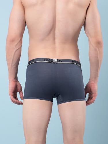 Image of RKG Men's Cotton Trunks Soft & Breathable Innerwear | Comfortable Stretch Fit Everyday Underwear | Durable Elastic Waistband | from Dollar Brand