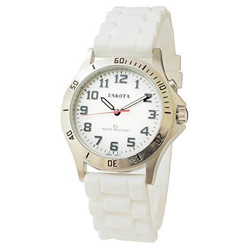 Easy Clean, Light Up Nurse Watch by Dakota-White