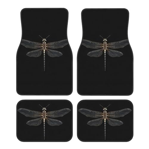 Tapis de voiture libellule pour protéger un sol usé ou taché
