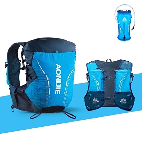 AONIJIER Mochila de hidratación de Bolsa de Agua de 18L con Paquete de de 2L Vejiga