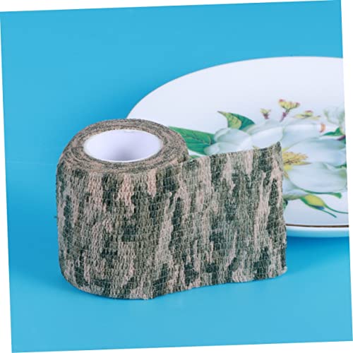 CLISPEED Fita Não Tecida Fita De Camuflagem Telescópica Bandagem Para Ao Ar Livre Fita De Camuflagem