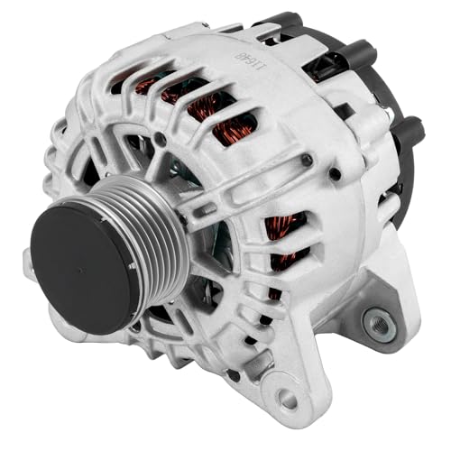 Image of PHILTOP 11648N New Alternator Compatible with 2017-2019 Nissan Rogue L4 2.5L, 2014-2016, 2020 Nissan Rogue, 120Amp High Output Replace 11648N 11180 11648 | Fits 2014-2016 Nissan Rogue L4 2.5L, Replacement OE 11648N, 11180, 11648, 208268, 211648, 231004BA0A, 231004BA0B, 40040142