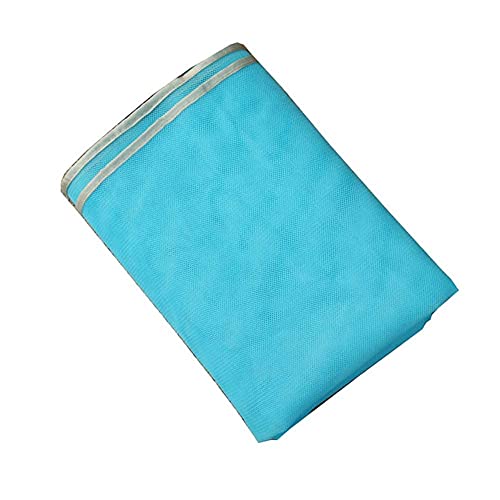 Couverture de plage rose LingGe en polyester tapis de sable léger pour extérieur - 3