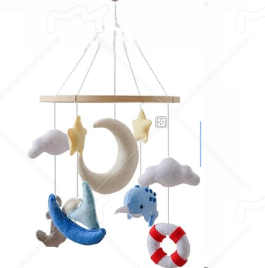 Mobile de chambre d'enfant GOODMOM à assemblage facile pour lit