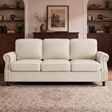 Kingfun Faux Leather 3 Seater