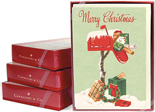Image of Christmas Mailbox Boxed Notes - Set of 10