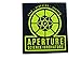 Aperture Science Innovators Parche de PVC para ventilador de paintball, para cosplay, airsoft, paintball, verde, 70mm x 80mm