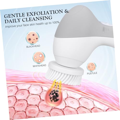 Beaupretty Escova De Limpeza Facial Escova De Limpeza Facial Cuidados Com A Pele Escova De Massagem