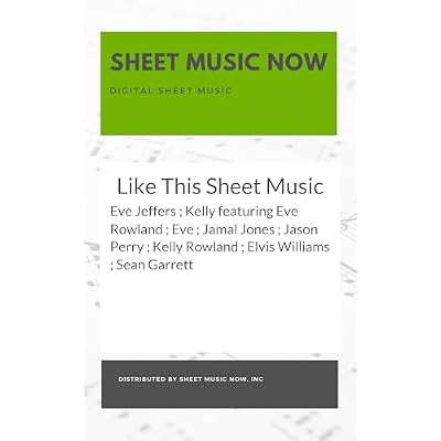 Like This Sheet Music