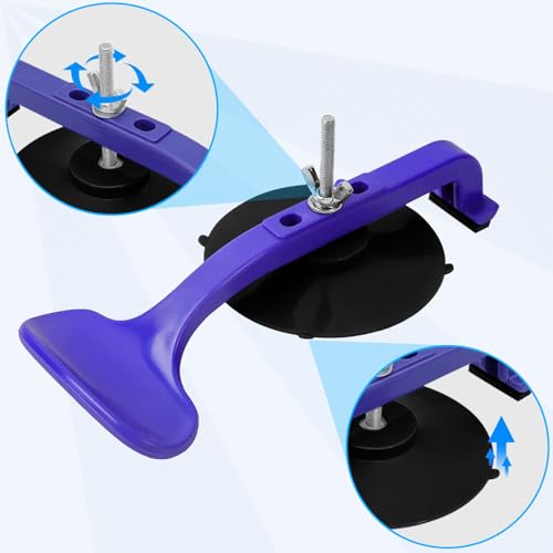 ZKTOOL Conjunto de braçadeiras de ventosa de 6 peças, kit de braçadeiras de classe para reparo de pa