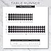 DII Holiday Dining Table Linen Sparkle Metallic Kitchen Décor, Table Runner, 14x72, Snowflakes Print