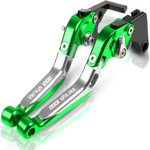 Generisch Motorrad Kupplungshebel Für Kawasaki Für Versys 1000 2015 2016 2017 2018 2019 Zubehör Motorrad Cnc Einstellbare Ausziehbare Faltbare Bremskupplungshebel Hebel Kupplungsbremse