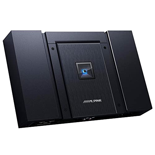Alpine Status HDA-M80 Hi-Res Mono Subwoofer Amplifier, 500W x 1 at 4-Ohm, 800W x 1 at 2-Ohm