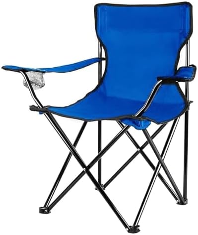 Cadeira Camping e Pesca Dobrável Com Porta Copos e Bolsa 120kg