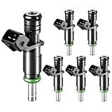 GPMMWPG 6Pcs Fuel Injectors 7531634 FJ748 Injector 6Holes Compatible with BMW 328i 330i 530i 128i X3 X5 Z4 525i 528i 325xi 2006 2007 2008 2009 2010 2011 2012 3.0L Engine 13537531634 Set of 6