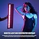 NEEWER Röhrenlichtgitter Softbox Diffusor, Tube Light Softbox für TL60 LED Lichtstab, LED Streifen Lichtdiffusor mit Wabengitter, Tragetasche, Touch Verschlüssen für Foto Video Produktaufnahmen, NS8S