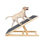 Medium Pet Ramp Dog Ramp for Car Non-Slip Comfortable Foldable Dog Ramp for Bed for Dog Cat