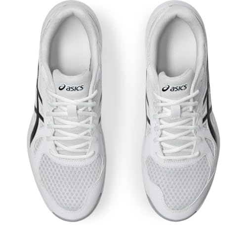 ASICS ASICS Men's Upcourt 6 Volleyball Shoes, 11.5, White/Black