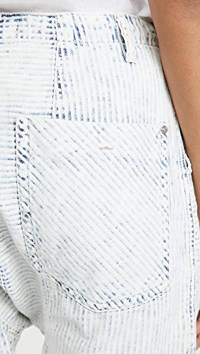 Free People Women's Easy Rider Long Rise Shorts, Acid Stripe, Xs #TOP5