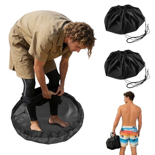 Rzspher 2-Piece Wetsuit Changing Mat, 90 x 90 cm