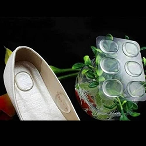 Kit 12 Unidades Protetores Silicone Adesivo Anti Impacto Proteção Sapatos Porta Armário Mesa