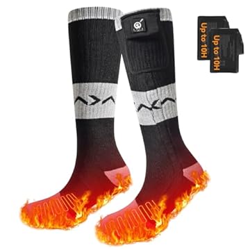 day wolf heated socks
