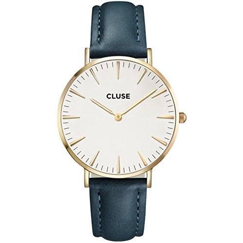 Cluse Damen Armbanduhr Analog Quarz Leder CL18416
