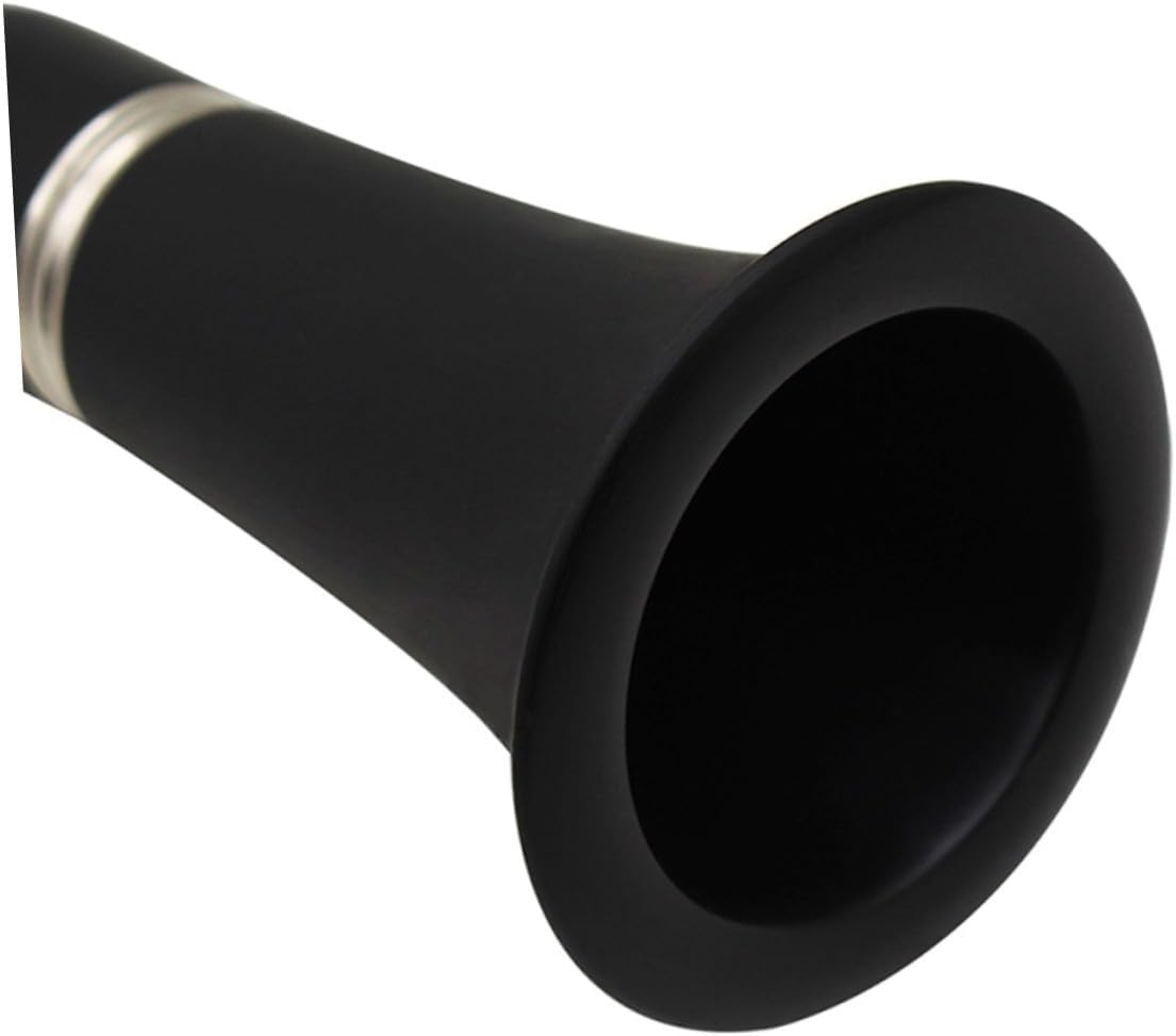 NUOLUX 初心者用練習クラリネット ポケットクラリネット ミニ 軽量構造と耐摩耗性備えた管楽器 演奏性に良い大人向け練習用