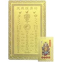 Tarjeta China De Tai SUI | Amuleto de Bendición de Cobre y