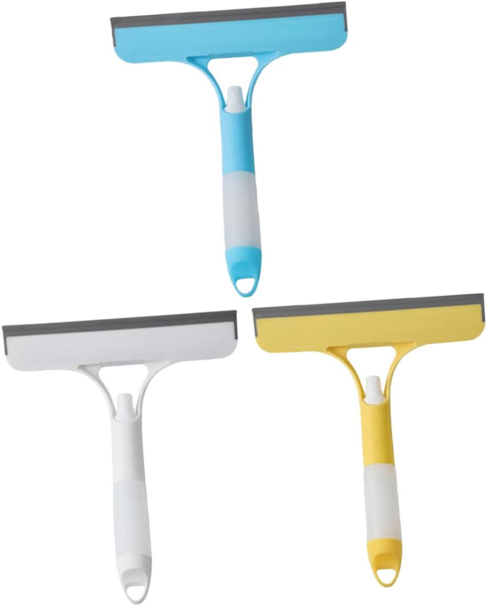 3Pcs Glass Squeegee Kit with Sprayer Bottle Ergonomic Window Cleaning Tool for Shower and Home Use Durable Design