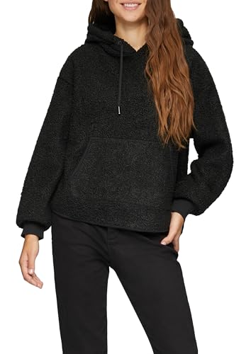 Sweat-shirt à capuche femme QS contre le froid et le vent