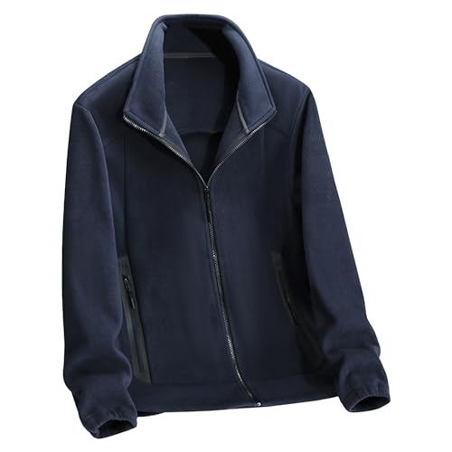 Manteau d'hiver en laine pour hommes veste élégante et chaude à col montant ZDJSWJ