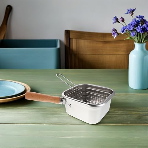 Friteuse avec panier en acier inoxydable DOITOOL pour poisson et camping
