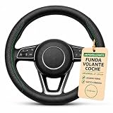 FUNDA VOLANTE COCHE. Solución perfecta para volantes desgastados o nuevos, cubriendo imperfecciones y protegiendo del sol y el calor, mejorando al instante el tacto y la experiencia de conducción sin cambiar el volante