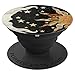 Black Vintage Moon Sun and Stars & Design PopSockets PopGrip: Swappable Grip for Phones & Tablets PopSockets Adhesive PopGrip