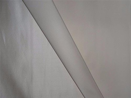 Soie ivoire hollandaise au yard 152 cm largeur avec doublure satin organza intégrée - 3