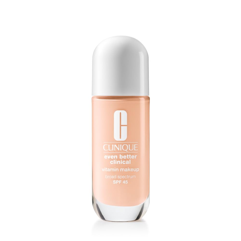 Clinique Even Better Clinical Vitamin Makeup Broad Spectrum SPF 45 With Vitamin C, Vitamin E + Vitamin B3 | Light Coverage + Vibrant Finish