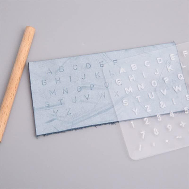 Leather Craft Printing Tools DIY Embossing Mold Alphabets Numbers Stamp Press Mould ferramentas Leather Printed herramientas