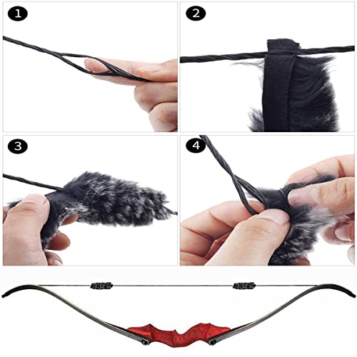 Monleap Recurve Bow And Arrows For Adults 60" Archery Set Right Hand Longbow 30-60Lb Wood Riser Takedown Bow Arrow Quiver For Beginner To Intermediate Shooting Hunting（50Lb） #TOP5