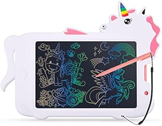 ARANEE Unicorns LCD Writing Tablet Writing Boards Doodle & Scribble Boards Drawing Pad for Toddler Kids Age 3+ Boy and Girl (Unicorns)
