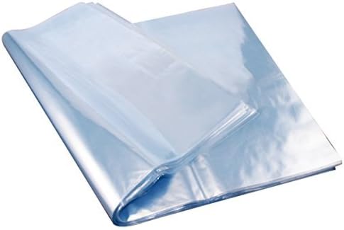 4 X 6 Inch Shrink Bags, Transparent Shrink Wrap Bags Heat Seal Film Bag for Soaps, Bath Bombs, Bottles, Crafts, Jars and Small Gifts (100)