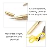 Angelkiss Car Circuit Tester,Automotive Circuit Tester,Car Voltage Tester Pen Tool Auto Truck DC 6V-12V Test Light Electric Circuit, brass #2