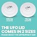 LUMI Therapy Ice Bath UFO Thermo lid™ with LUMI Bridge Tech™ | Inflatable Ice Bath Cover | Rain Water Run Off | Insulating Thermal Bridge (Designed for a 85cm Diameter Ice Bath)