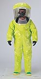 Dupont TK554TLYXL00015C Encapsulated Level A Suit, Expanded Back, Front Entry, TychemTK, X-Large