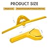 Manual Lemon Squeezer, Lemon Juicer, Citrus Juicer, 2 Packs Yellow, Durability and longevity, Easy to Use & Dishwasher Safe, $0.5 Cheaper Than Single Pack #3