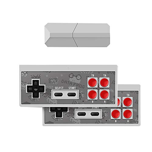 Kabellose Videospiel-Fernbedienung Retro Stick USB Wireless Handheld Video Game Controller Dual Gamepad Retro Spielkonsole Wireless Retro Game Dual