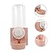 FONDOTIN Dog Water Dispenser for Cats and Dogs Automatic Hanging Water Bottle Easy Install for Crate Use and Travel Stylish Pink Design